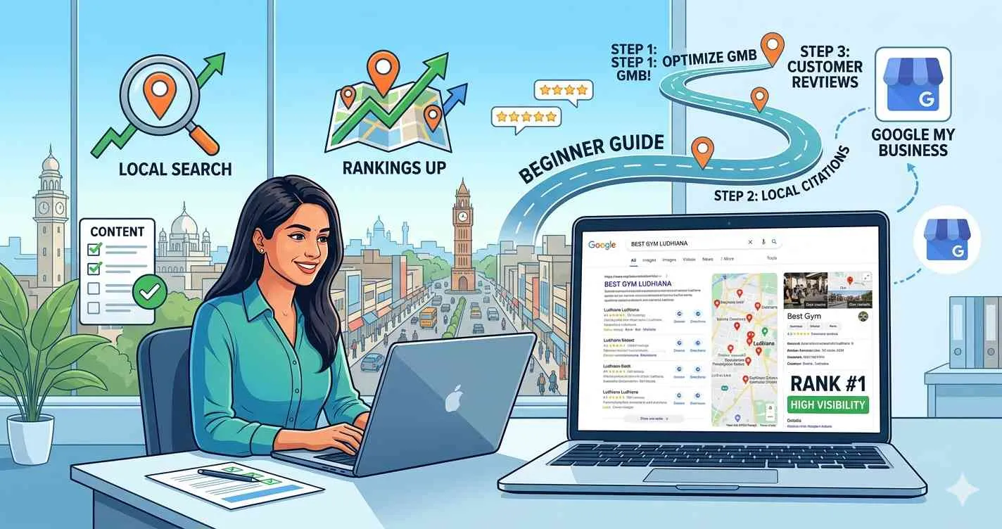 SEO for Local Businesses in Ludhiana: Complete Beginner Guide